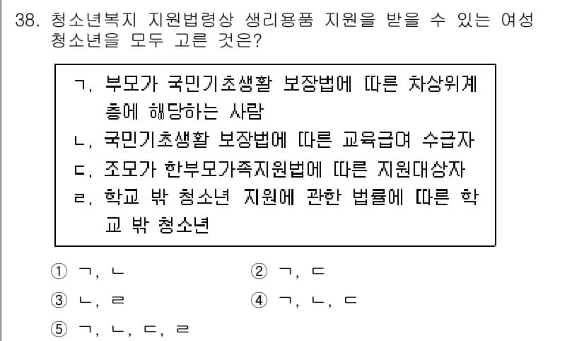 청소년상담사_3급(2교시) 2023년 38번 - 정답과 핵심 포인트를 검수 중인 기출문제