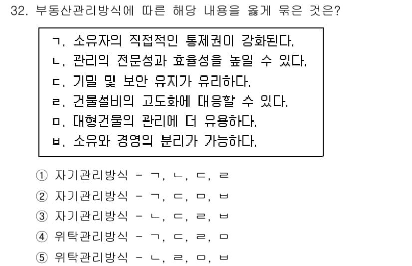 공인중개사_1차 2023년 32번 - 정답과 핵심 포인트를 검수 중인 기출문제