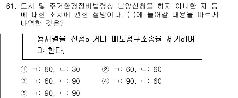 공인중개사_2차 2022년 61번 - 정답과 핵심 포인트를 검수 중인 기출문제