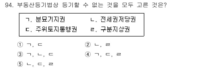 공인중개사_2차 2023년 94번 - 정답과 핵심 포인트를 검수 중인 기출문제