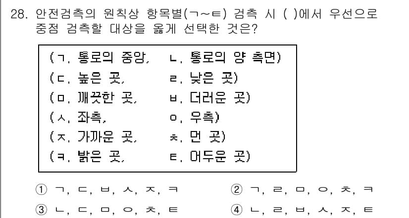경비지도사_2차(경호학) 2023년 28번 - 정답과 핵심 포인트를 검수 중인 기출문제