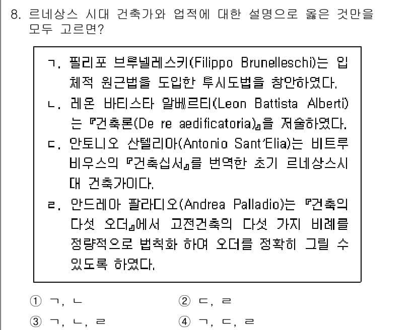 9급_국가직_공무원_건축계획 2023년 8번 - 정답과 핵심 포인트를 검수 중인 기출문제
