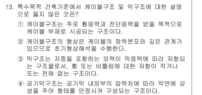 9급_국가직_공무원_건축구조 2023년 13번 - 정답과 핵심 포인트를 검수 중인 기출문제