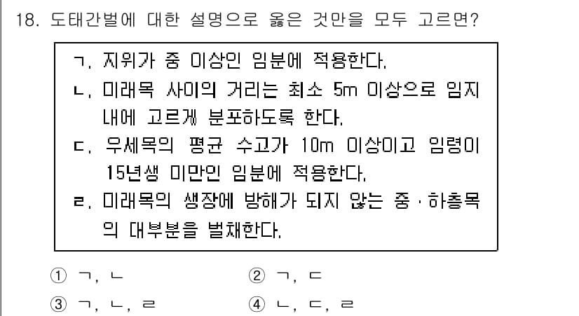 9급_국가직_공무원_조림 2023년 18번 - 정답과 핵심 포인트를 검수 중인 기출문제