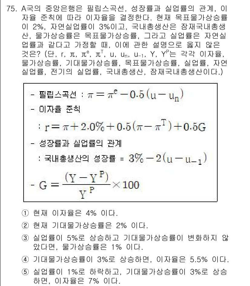 감정평가사_1차_1교시(구) 2023년 75번 - 문제의 기준 수익률은 4%이며, 가감율을 반영한 기대수익률은 2%로 설정... 에 관한 핵심 기출문제