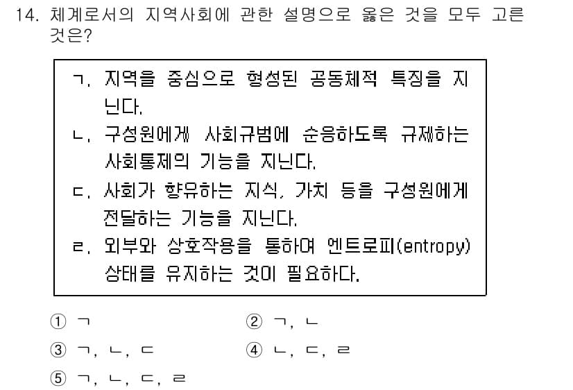 사회복지사_1급(1교시) 2024년 14번 - 정답과 핵심 포인트를 검수 중인 기출문제