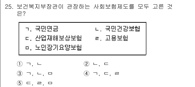 사회복지사_1급(3교시) 2024년 25번 - 정답과 핵심 포인트를 검수 중인 기출문제