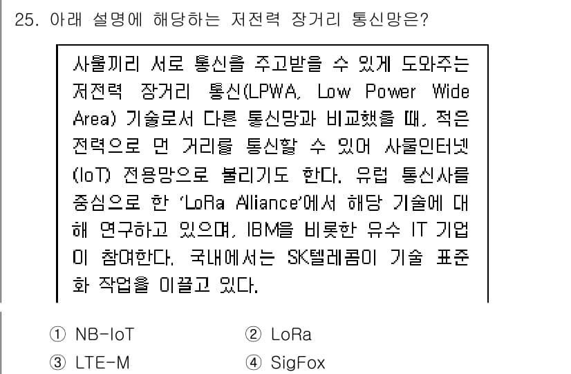 지능형홈관리사 2023년 25번 - 정답과 핵심 포인트를 검수 중인 기출문제