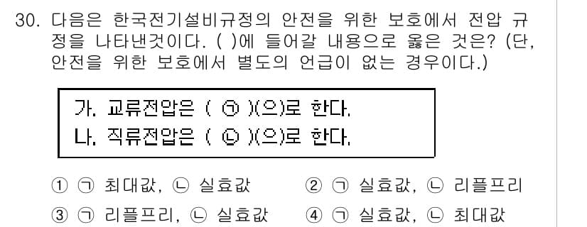 신재생에너지발전설비기사 2022년 30번 - 정답과 핵심 포인트를 검수 중인 기출문제