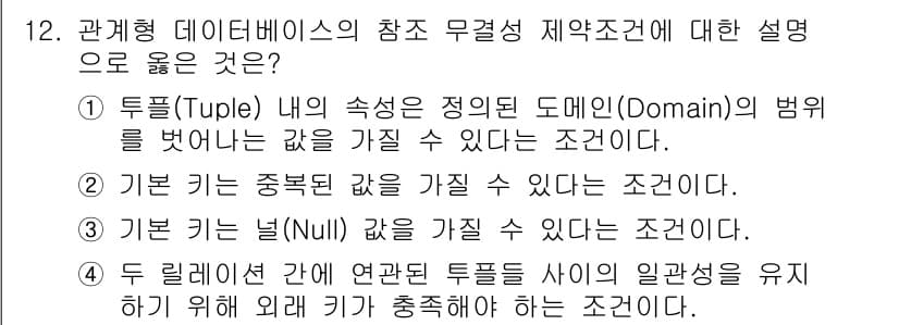 9급_지방직_공무원_지적전산학개론 2023년 12번 - 정답과 핵심 포인트를 검수 중인 기출문제