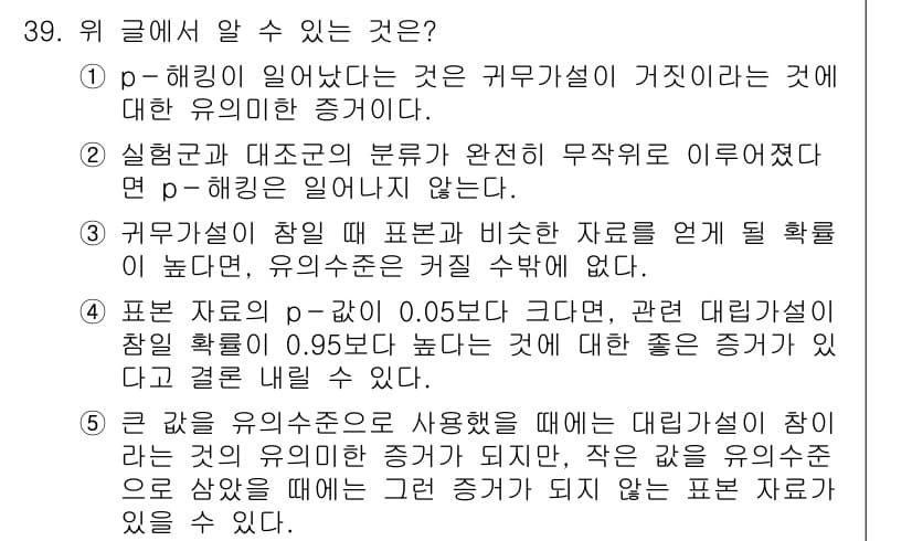 PSAT_언어논리 2024년 39번 - 정답과 핵심 포인트를 검수 중인 기출문제