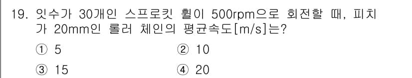 9급_국가직_공무원_기계설계 2024년 19번 - 정답과 핵심 포인트를 검수 중인 기출문제