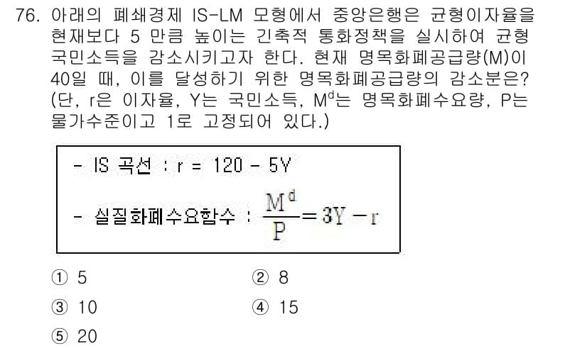 감정평가사_1차_1교시 2024년 76번 - 정답과 핵심 포인트를 검수 중인 기출문제