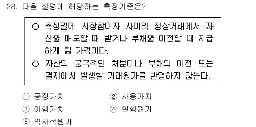 경영지도사_1차_1교시(구) 2024년 28번 - 정답과 핵심 포인트를 검수 중인 기출문제