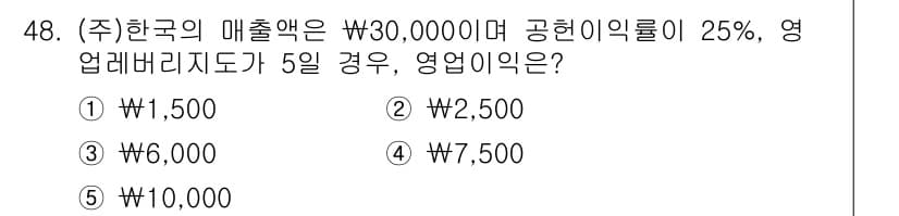 경영지도사_1차_1교시(구) 2024년 48번 - 정답과 핵심 포인트를 검수 중인 기출문제