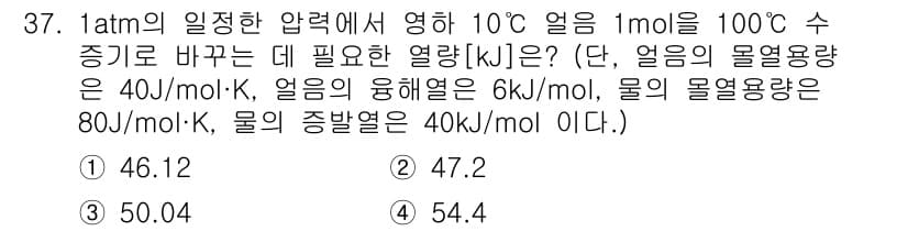 소방공무원(경력)_화학개론 2024년 37번 - 정답과 핵심 포인트를 검수 중인 기출문제