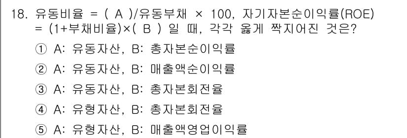 공인노무사_1차(경영학개론)(구) 2017년 18번 - 정답과 핵심 포인트를 검수 중인 기출문제