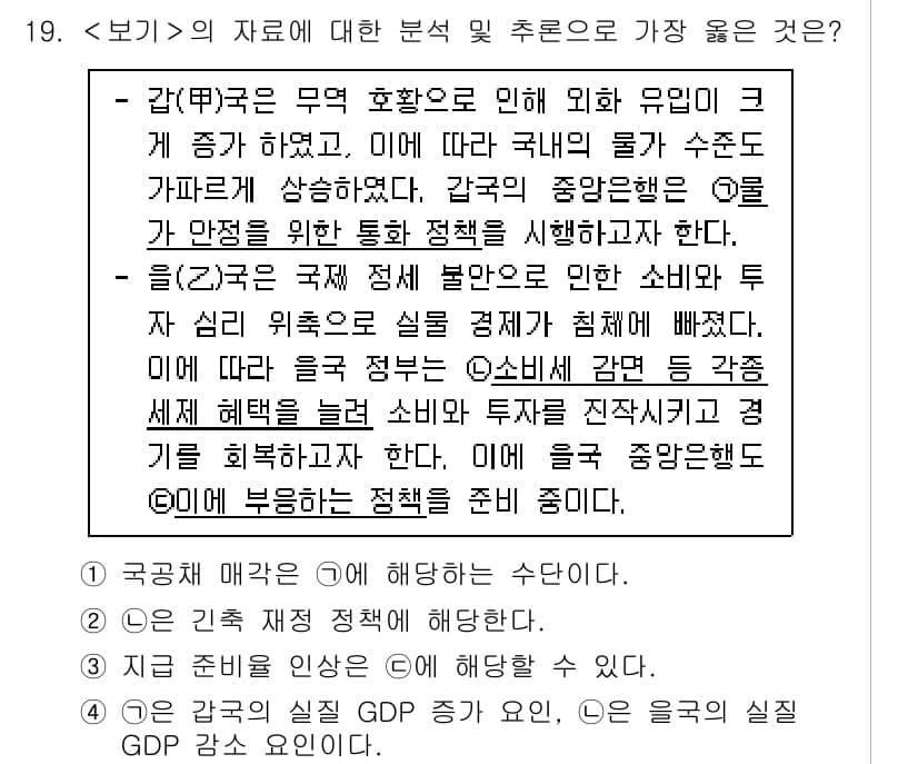 9급_지방직_공무원_서울시_사회 2023년 19번 - 1. 감(b)의 자료는 소비와 투자 심리의 영향을 미치며, 경기 변동에 ... 에 관한 핵심 기출문제