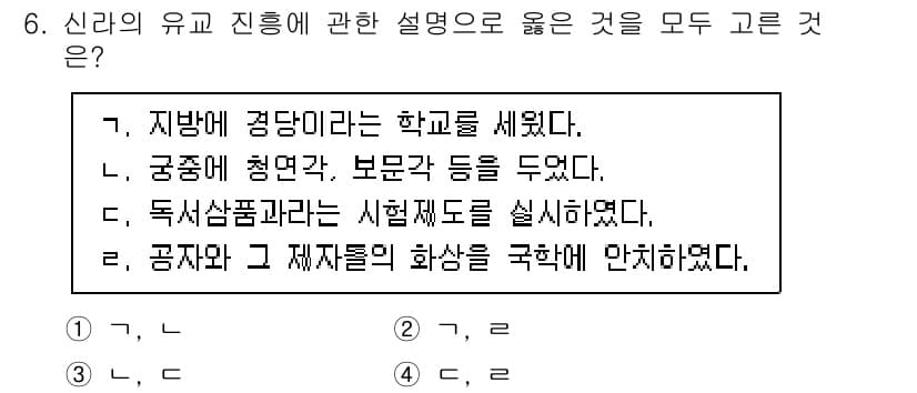 관광통역안내사_1교시(구) 2024년 6번 - 정답과 핵심 포인트를 검수 중인 기출문제