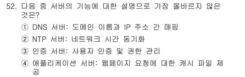 전자상거래운용사 2024년 52번 - 정답과 핵심 포인트를 검수 중인 기출문제