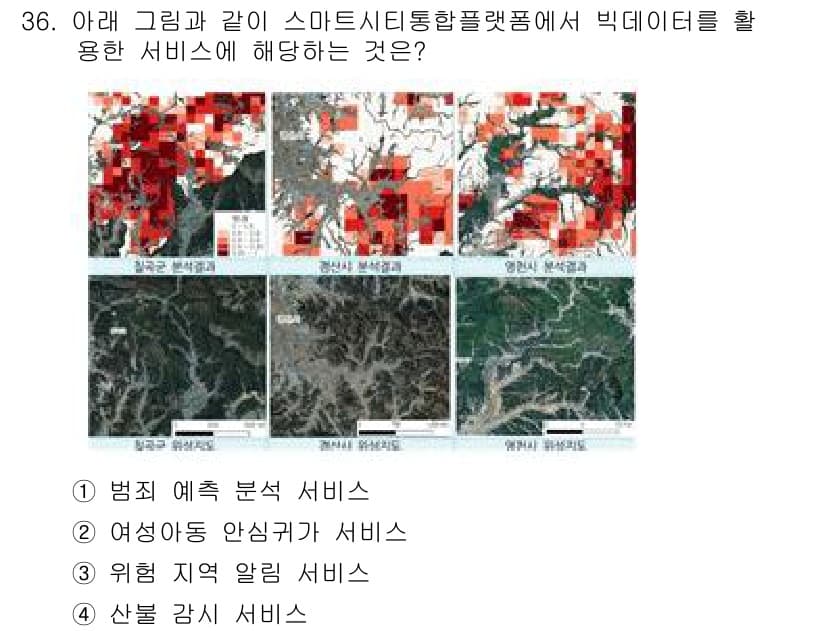 영상정보관리사 2024년 36번 - 정답과 핵심 포인트를 검수 중인 기출문제