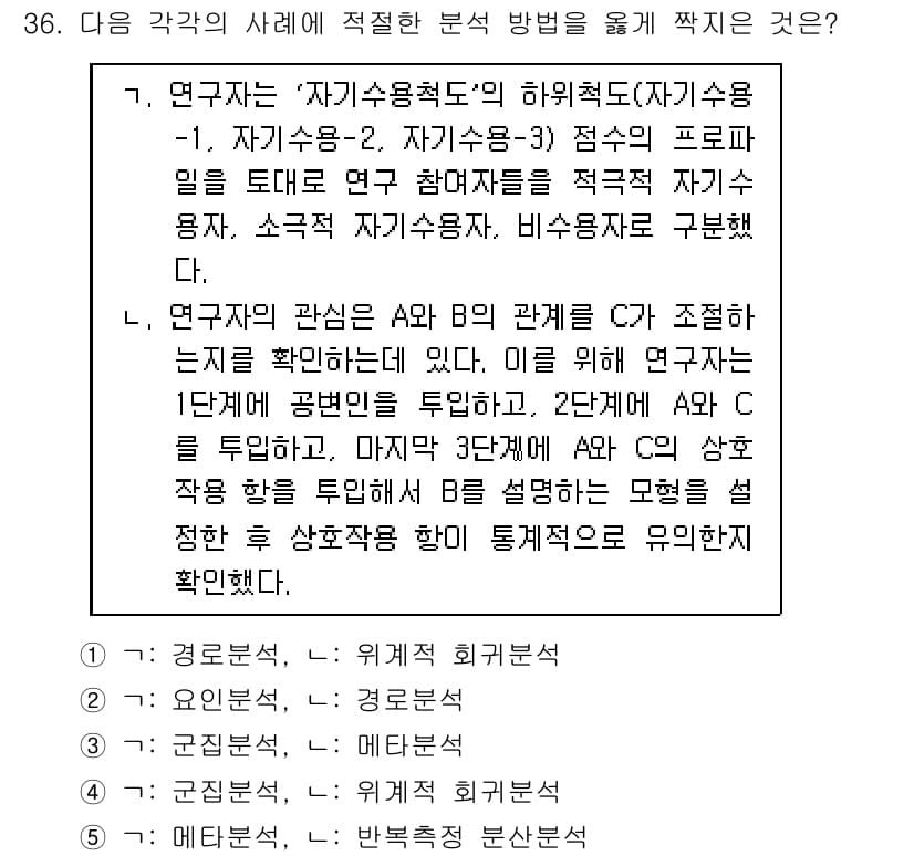 청소년상담사_2급(1교시) 2024년 36번 - 이 경우, 연구자는 청소년의 다양한 측면을 종합적으로 이해하기 위해 여러... 에 관한 핵심 기출문제