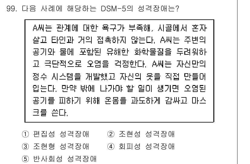 청소년상담사_2급(1교시) 2024년 99번 - 정답과 핵심 포인트를 검수 중인 기출문제