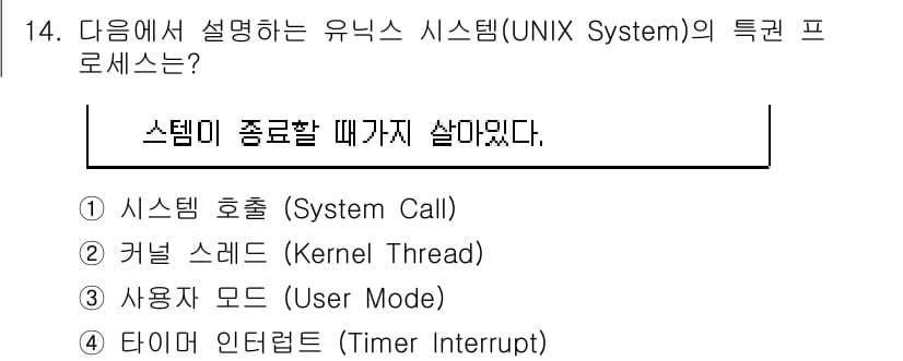 PC정비사_2급 2024년 14번 - 정답과 핵심 포인트를 검수 중인 기출문제