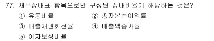 경영지도사_1차_2교시(구) 2025년 77번 - 정답과 핵심 포인트를 검수 중인 기출문제