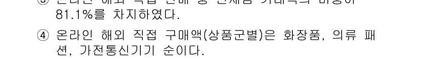 전자상거래관리사_1급 2018년 64번 - 정답과 핵심 포인트를 검수 중인 기출문제