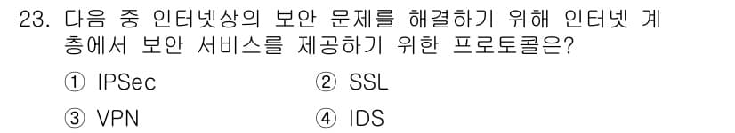 전자상거래관리사_1급 2020년 23번 - 정답과 핵심 포인트를 검수 중인 기출문제