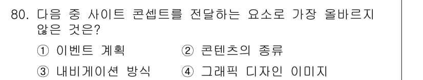 전자상거래관리사_1급 2020년 82번 - 정답과 핵심 포인트를 검수 중인 기출문제