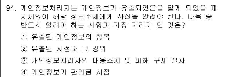 전자상거래관리사_1급 2020년 96번 - 정답과 핵심 포인트를 검수 중인 기출문제