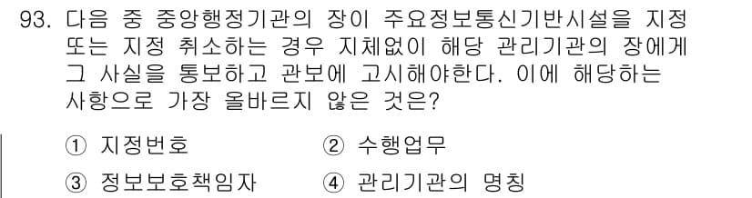 전자상거래관리사_1급 2021년 92번 - 정답과 핵심 포인트를 검수 중인 기출문제