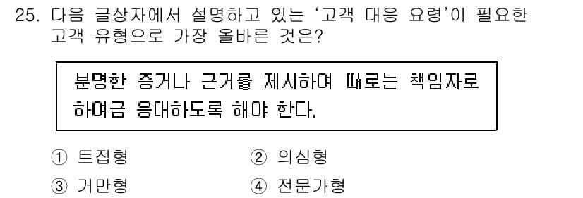 전자상거래관리사_1급 2022년 25번 - 정답과 핵심 포인트를 검수 중인 기출문제