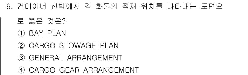 검량사 2015년 9번 - 정답과 핵심 포인트를 검수 중인 기출문제
