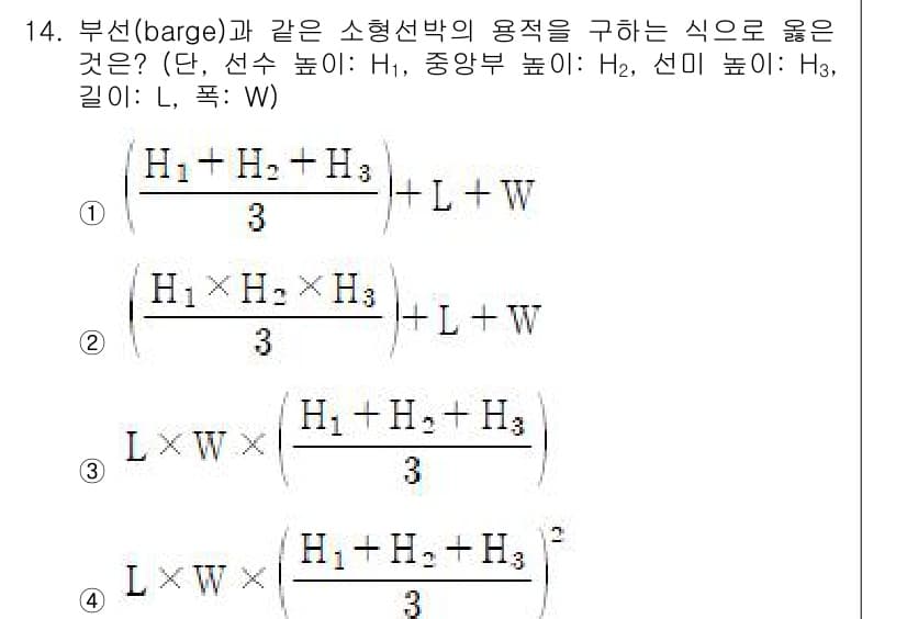검량사 2021년 14번 - 정답과 핵심 포인트를 검수 중인 기출문제