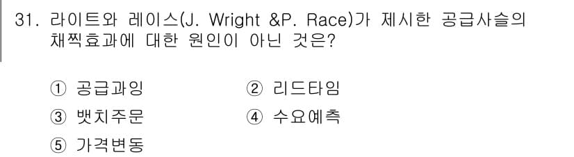 공인노무사_1차(경영학개론)(구) 2025년 31번 - 정답과 핵심 포인트를 검수 중인 기출문제