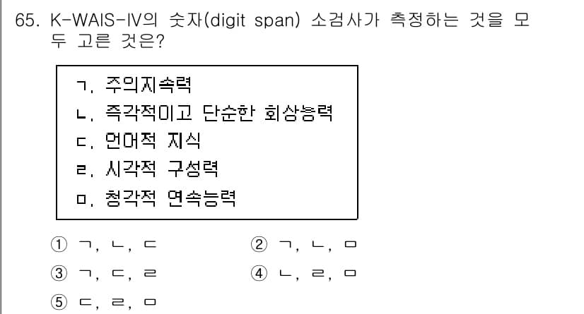 청소년상담사_3급(1교시) 2024년 65번 - 정답과 핵심 포인트를 검수 중인 기출문제