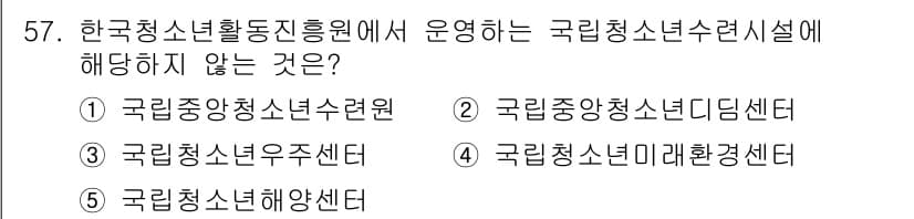 청소년상담사_3급(2교시) 2024년 57번 - 정답과 핵심 포인트를 검수 중인 기출문제
