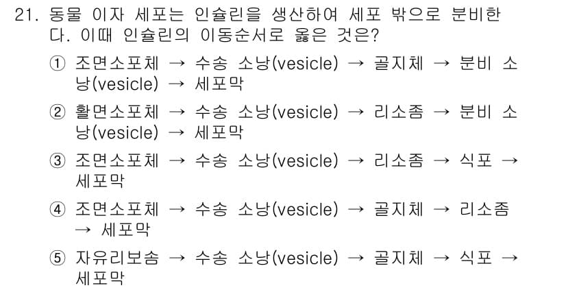 변리사_1차(3교시) 2025년 21번 - 정답과 핵심 포인트를 검수 중인 기출문제
