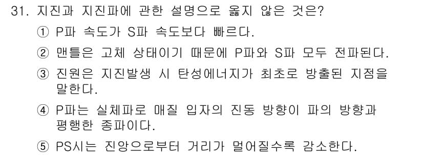 변리사_1차(3교시) 2025년 31번 - 정답과 핵심 포인트를 검수 중인 기출문제