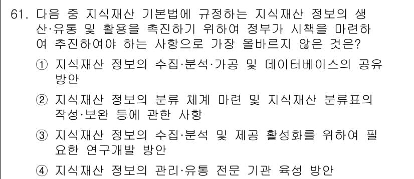 전자상거래관리사_2급 2025년 61번 - 정답과 핵심 포인트를 검수 중인 기출문제
