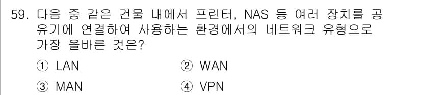 전자상거래운용사 2025년 59번 - 정답과 핵심 포인트를 검수 중인 기출문제