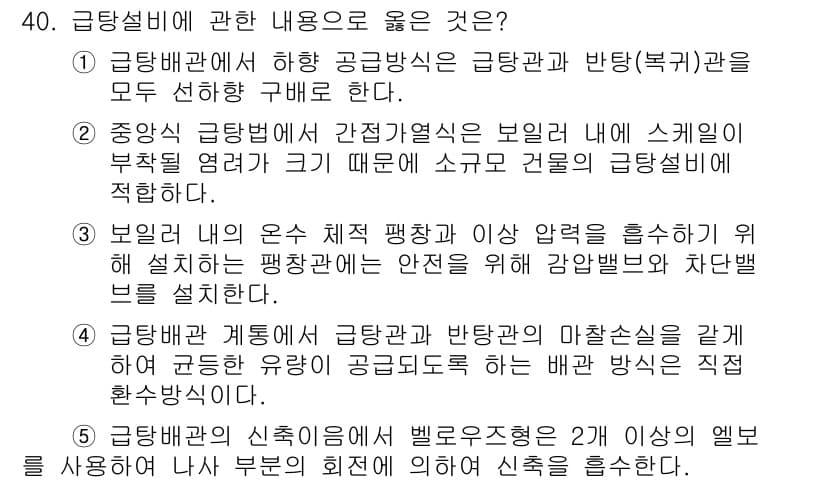 주택관리사보_2차 2023년 40번 - 정답과 핵심 포인트를 검수 중인 기출문제