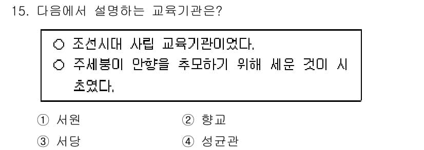 관광통역안내사_2교시(구) 2025년 15번 - 정답과 핵심 포인트를 검수 중인 기출문제