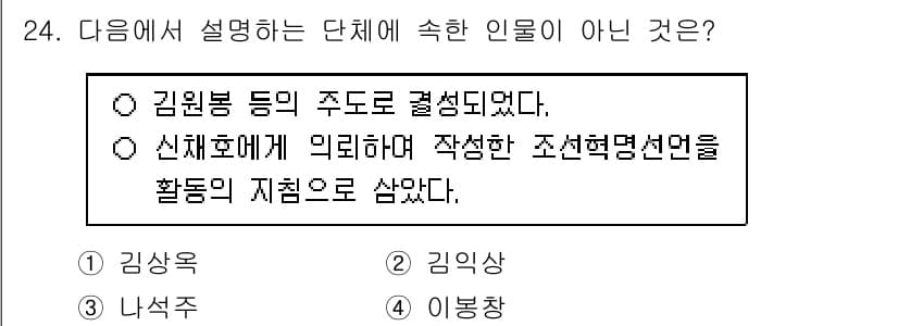 관광통역안내사_2교시(구) 2025년 24번 - 정답과 핵심 포인트를 검수 중인 기출문제