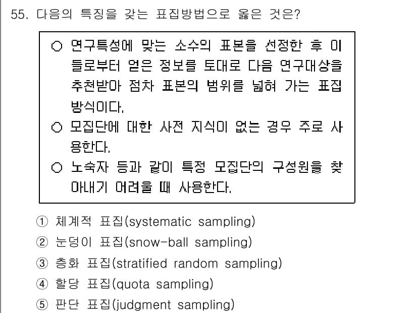 청소년상담사_1급(1교시)(구) 2025년 55번 - 정답과 핵심 포인트를 검수 중인 기출문제