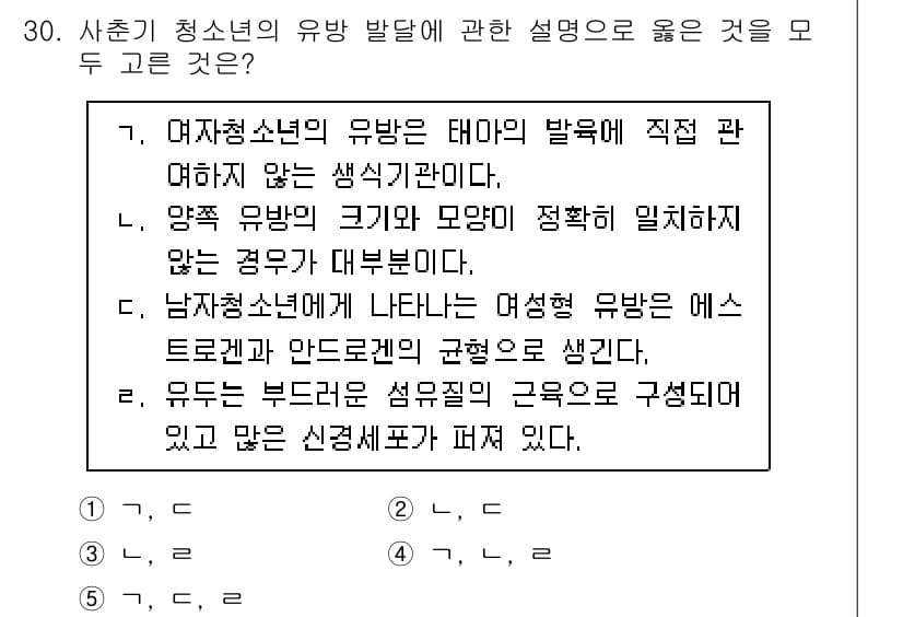 청소년상담사_1급(2교시)(구) 2025년 30번 - 정답과 핵심 포인트를 검수 중인 기출문제