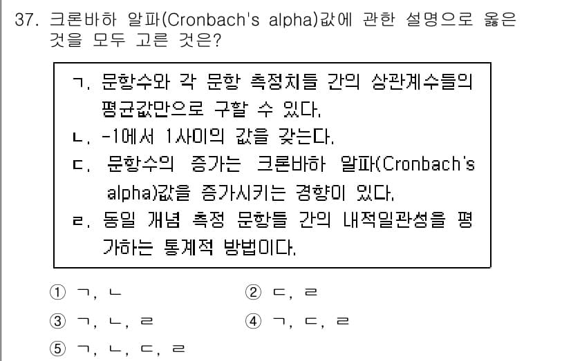 청소년상담사_2급(1교시)(구) 2025년 37번 - 정답과 핵심 포인트를 검수 중인 기출문제